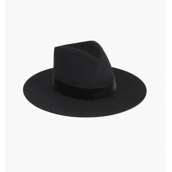 Lack of Color Benson Wool Fedora Black Size Small NWOT - Picture 6 of 9